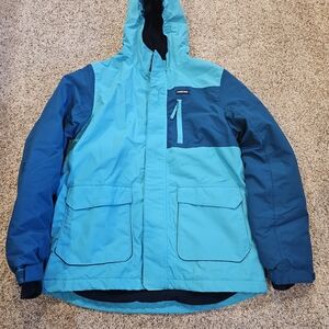 Lands' End Kids Blue Jacket Lightly Used Xl